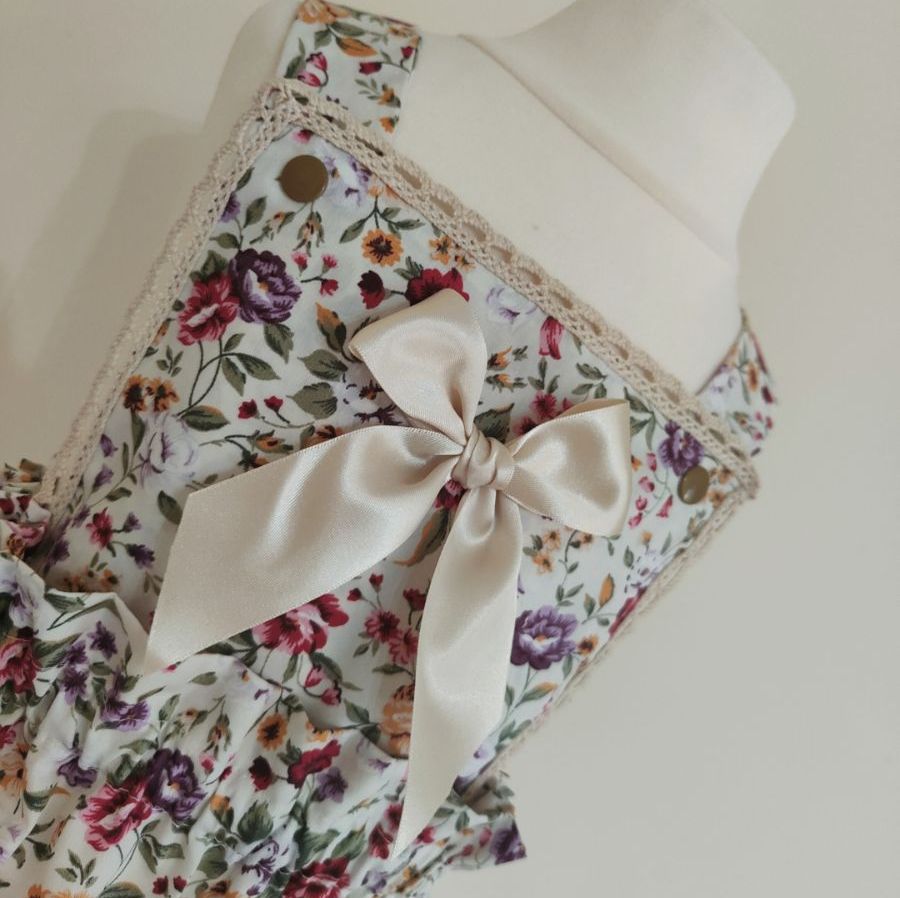 4/5Y OPHELIA PINNY - ORCHID FLORAL 
