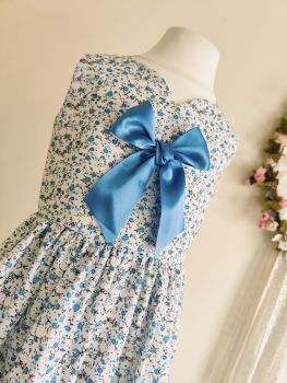 DOROTHY DRESS - BLUE DITSY FLORAL (0 - 8Y)