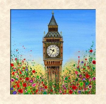 FINE ART GICLEE PRINT - Big Ben, London (50X50cm) - 50 Editions