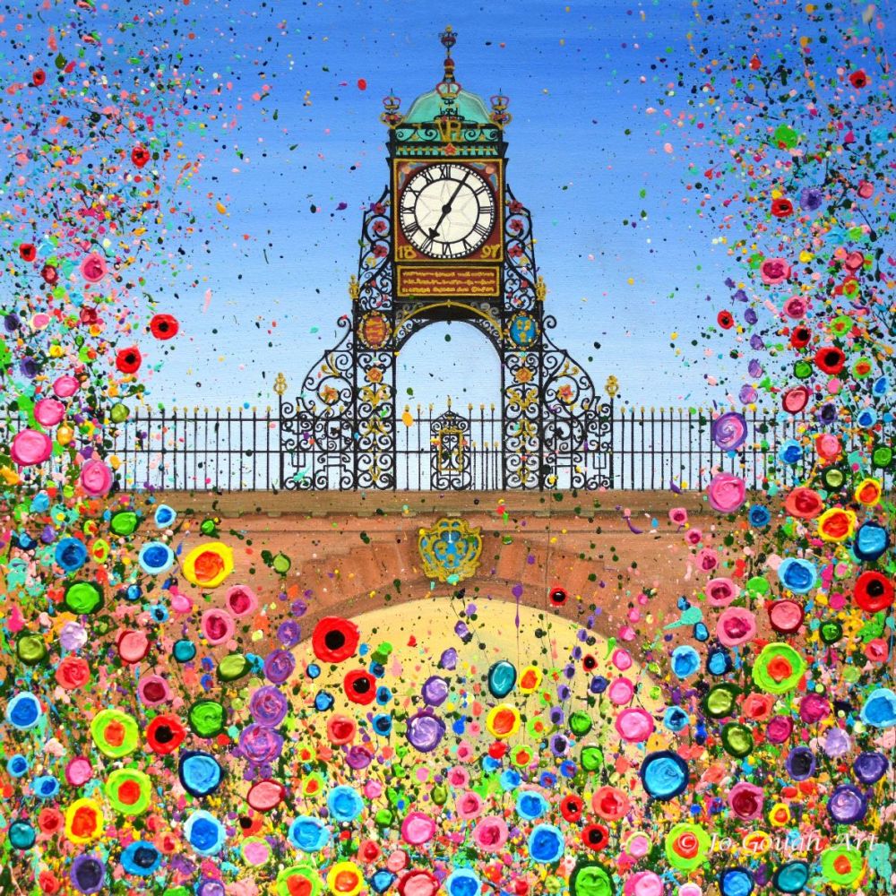 CANVAS PRINT (80x80cm) - Chester's Eastgate Clock - 25 Editions