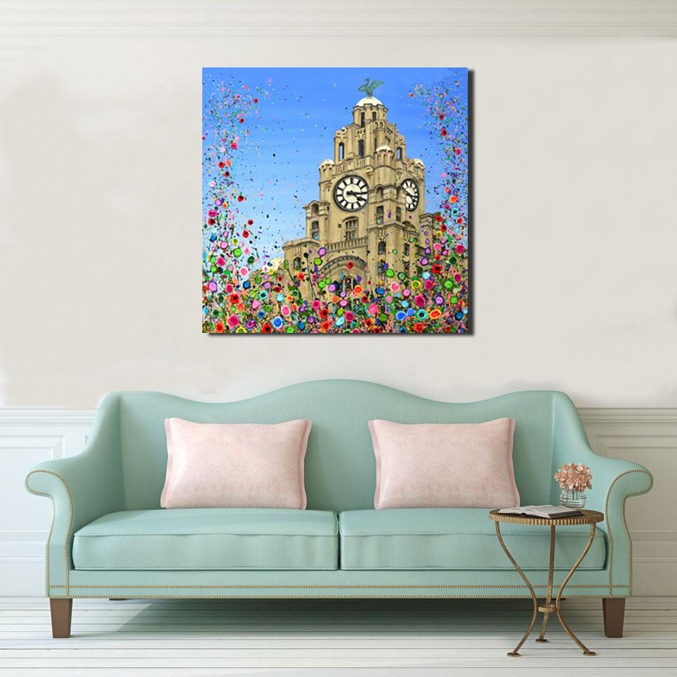 CANVAS PRINT - Liver Building, Liverpool From £65