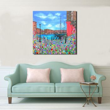 CANVAS PRINT - The Royal Albert Dock, Liverpool From £65
