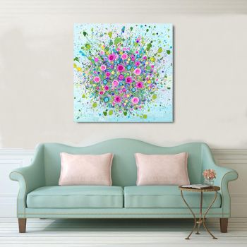 CANVAS PRINT - "Thinking Of You" (NO VASE) From £65