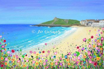 FINE ART GICLEE PRINT - "Porthmeor Beach, St Ives" From £15