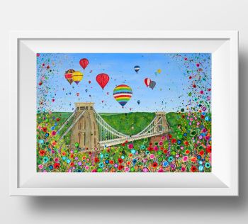 Bristol Balloon Fiesta FINE ART GICLEE PRINT