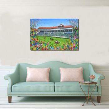 CANVAS PRINT - "Chester Racecourse" From £75