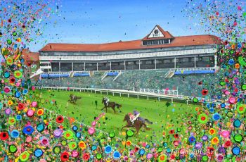 FINE ART GICLEE PRINT - "Chester Racecourse" From £15