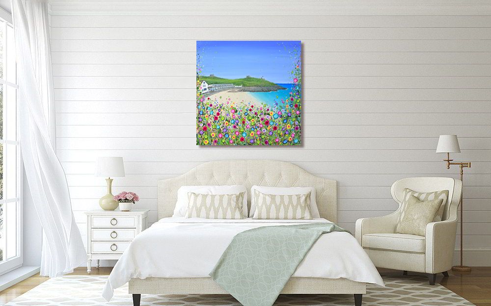 Porthgwidden Beach, St Ives CANVAS PRINT