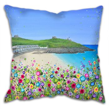 CUSHION - "Porthgwidden Beach, St Ives" 