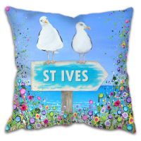 CUSHION - "St Ives Seagulls" 