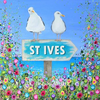 FINE ART GICLEE PRINT - "St Ives Seagulls" From £10