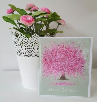 GREETING CARD - "Blossoming Love"