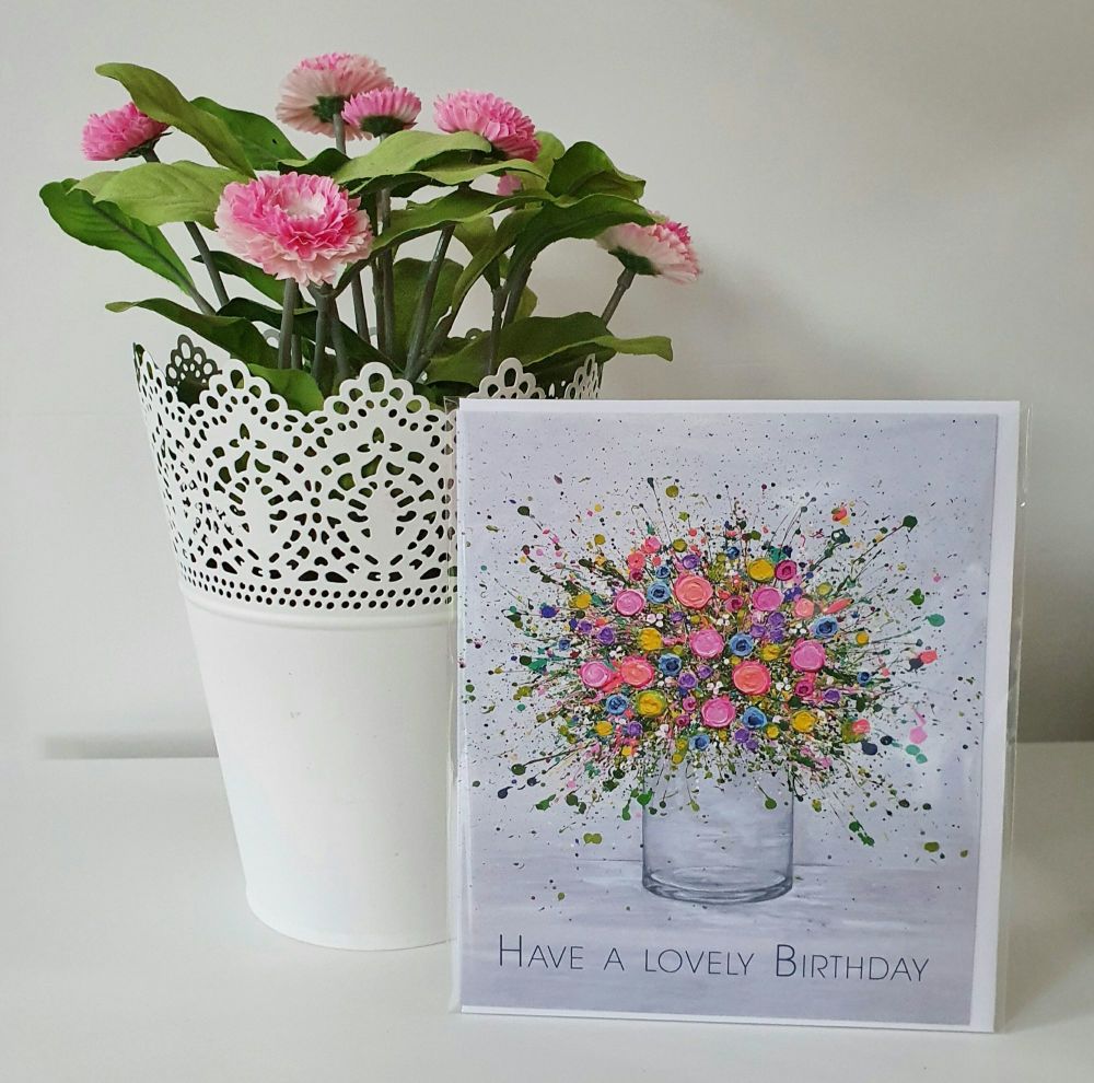 GREETING CARD - Blossoming Love