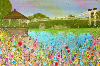 ORIGINAL ART WORK (75x50cm) - The Groves, Chester