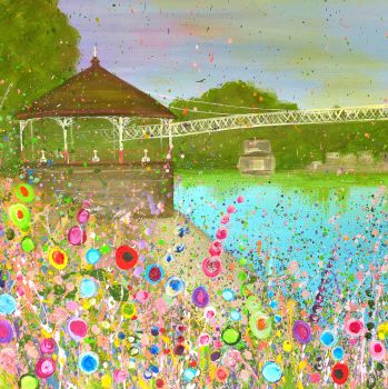 FINE ART GICLEE PRINT - "The Groves, Chester" (SQUARE) From £10