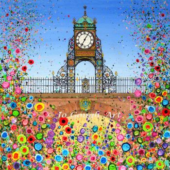 FINE ART GICLEE PRINT - Chester's Eastgate Clock (50X50cm) - 50 Editions