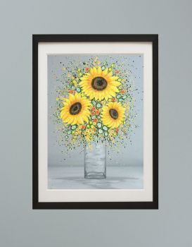 DUO FRAMED PRINT - "You're My Sunshine" FROM £185