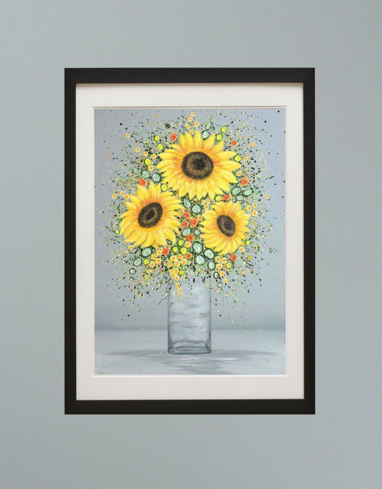 DUO FRAMED PRINT - "You're My Sunshine" FROM £185