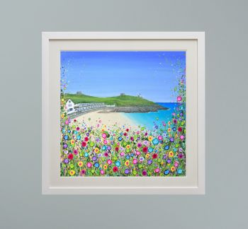 DUO FRAMED PRINT - "Porthgwidden Beach, St Ives" FROM  £165