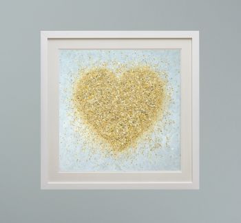 DUO FRAMED PRINT - "Heart Of Gold" FROM  £165
