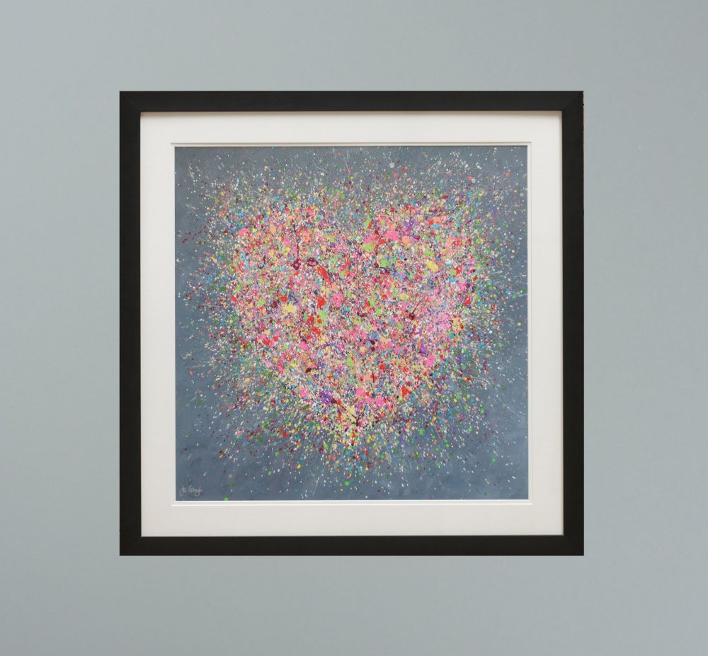 DUO FRAMED PRINT - "Home Is Where The Heart Is" FROM  £165
