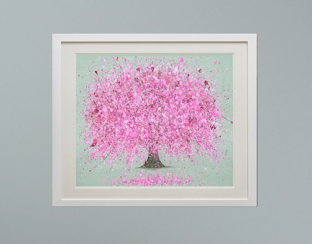 DUO FRAMED PRINT - "Blossoming Love" FROM £185