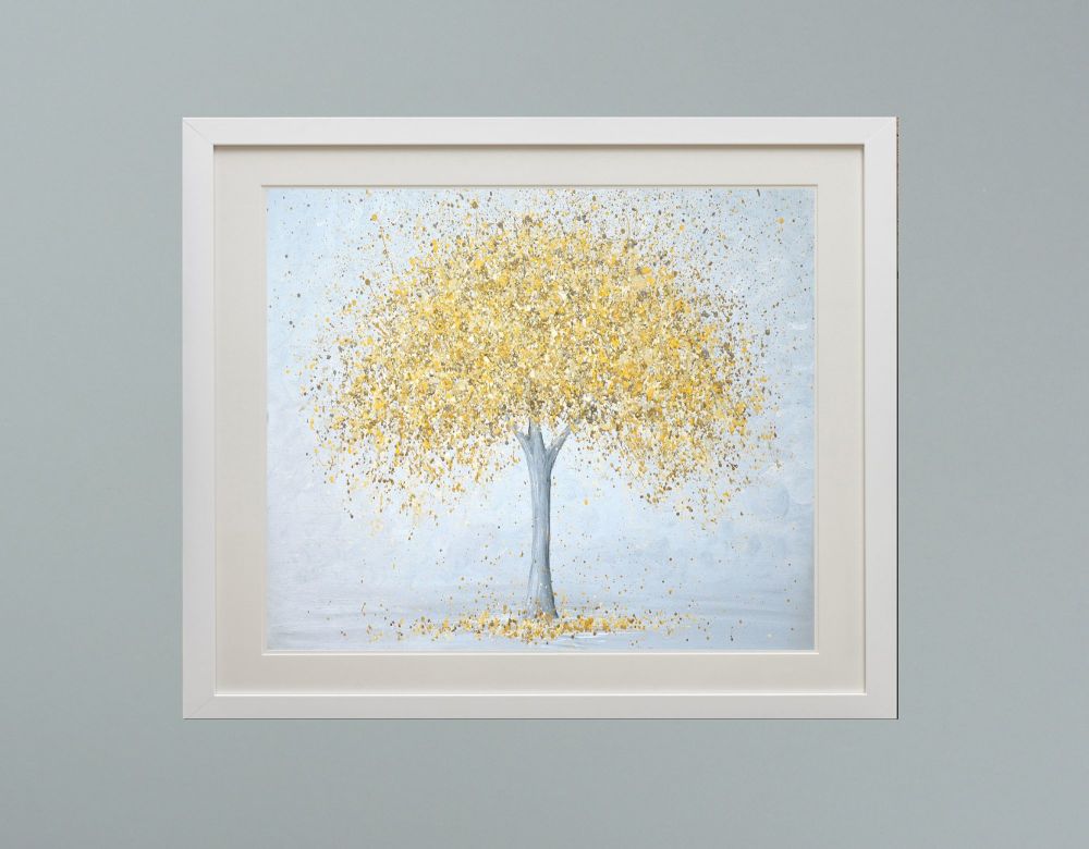 DUO FRAMED PRINT - "Golden Love" FROM £185