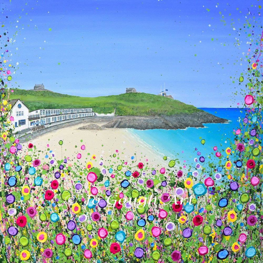 MIRAGE FRAMED PRINT - "Porthgwidden Beach, St Ives" FROM  £195