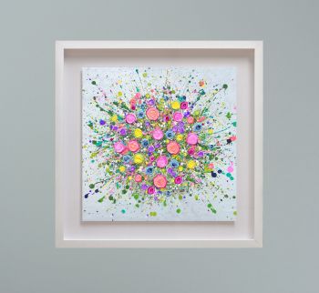 MIRAGE FRAMED PRINT - "Love At First Sight (No Vase)" FROM  £195