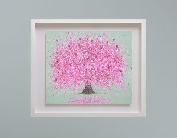 MIRAGE FRAMED PRINT - "Blossoming Love" (30x24")