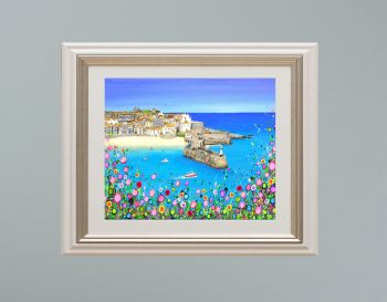 VIENNA FRAMED PRINT - "St Ives Harbour" FROM £225