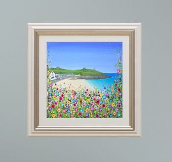 VIENNA FRAMED PRINT - "Porthgwidden Beach, St Ives" FROM  £165