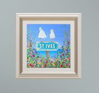 VIENNA FRAMED PRINT - "St Ives Seagulls" FROM  £195