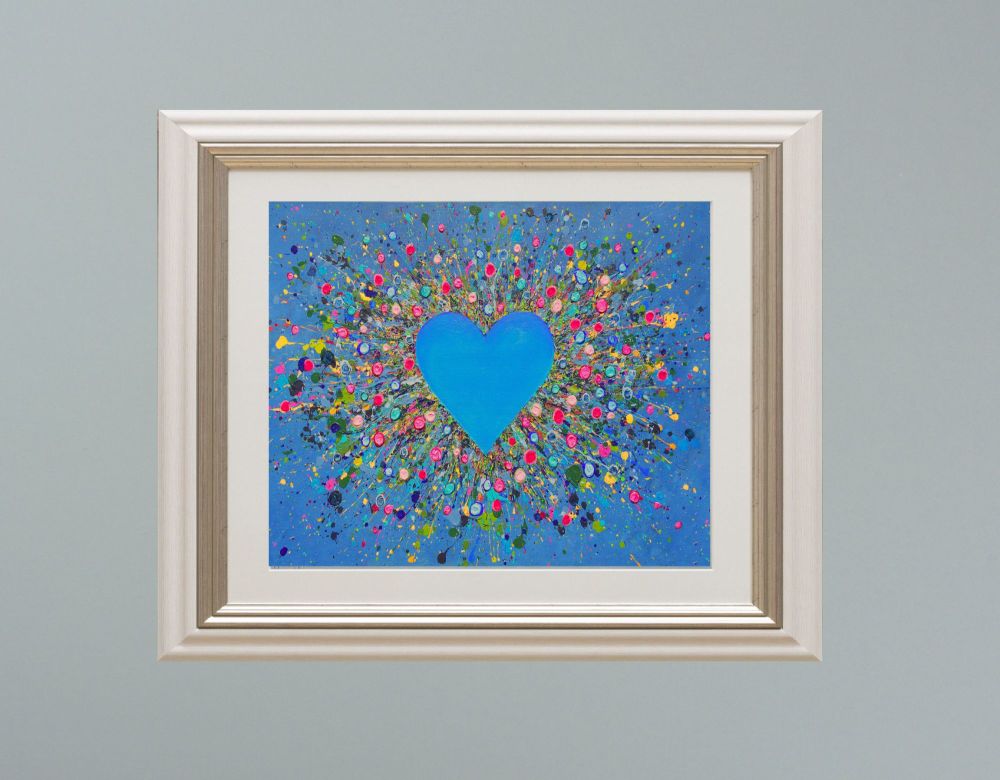 VIENNA FRAMED PRINT - "My Heart Belongs To You" FROM £225
