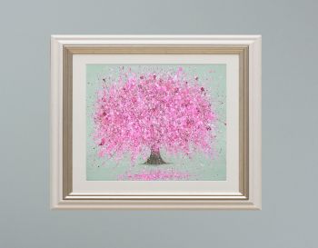 VIENNA FRAMED PRINT - "Blossoming Love" FROM £225