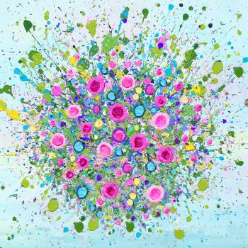 FINE ART GICLEE PRINT - "Thinking Of You" (NO VASE) From £10
