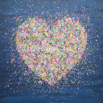 A Heart Full Of Love ORIGINAL ARTWORK