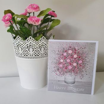 GREETING CARD - "You Make Me Blush"