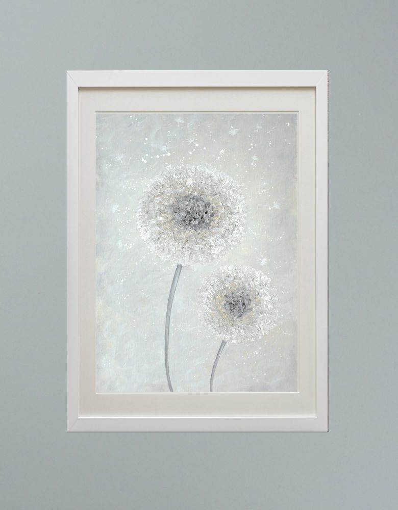 DUO FRAMED PRINT - "Make A Little Wish" FROM £185