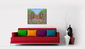 CANVAS PRINT - "Strawberry Field" From £55