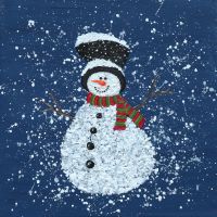 Frosty FINE ART GICLEE PRINT