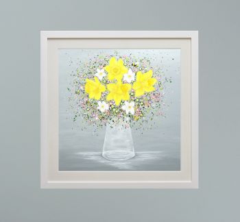 DUO FRAMED PRINT - "Bee Happy" FROM  £165
