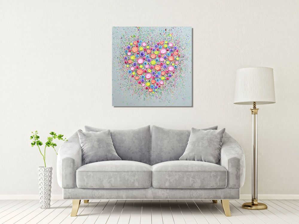 Where Flowers Bloom So Does Hope CANVAS PRINT