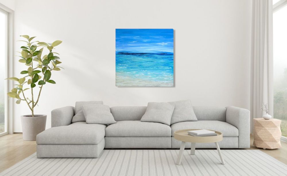 Waves Of Happiness CANVAS PRINT