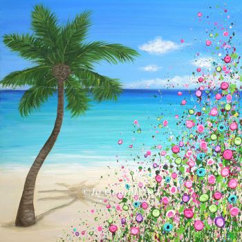 ORIGINAL ART WORK - "Another Day In Paradise" (60x60cm)