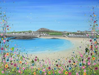 ORIGINAL ARTWORK - "Trearddur Bay" (80x60cm)