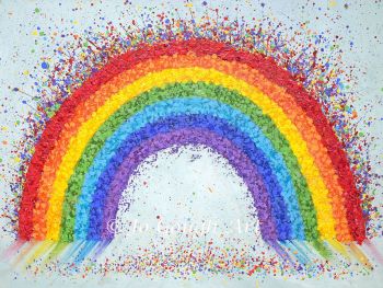 FINE ART GICLEE PRINT - "Over The Rainbow" From £15