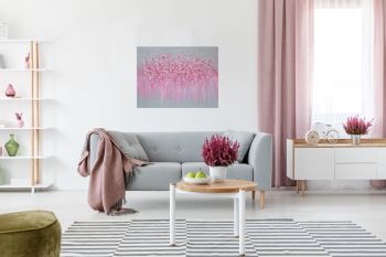 CANVAS PRINT  - "Pretty In Pink" From £55