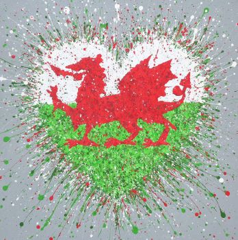 Y Ddraig Goch FINE ART GICLEE PRINT