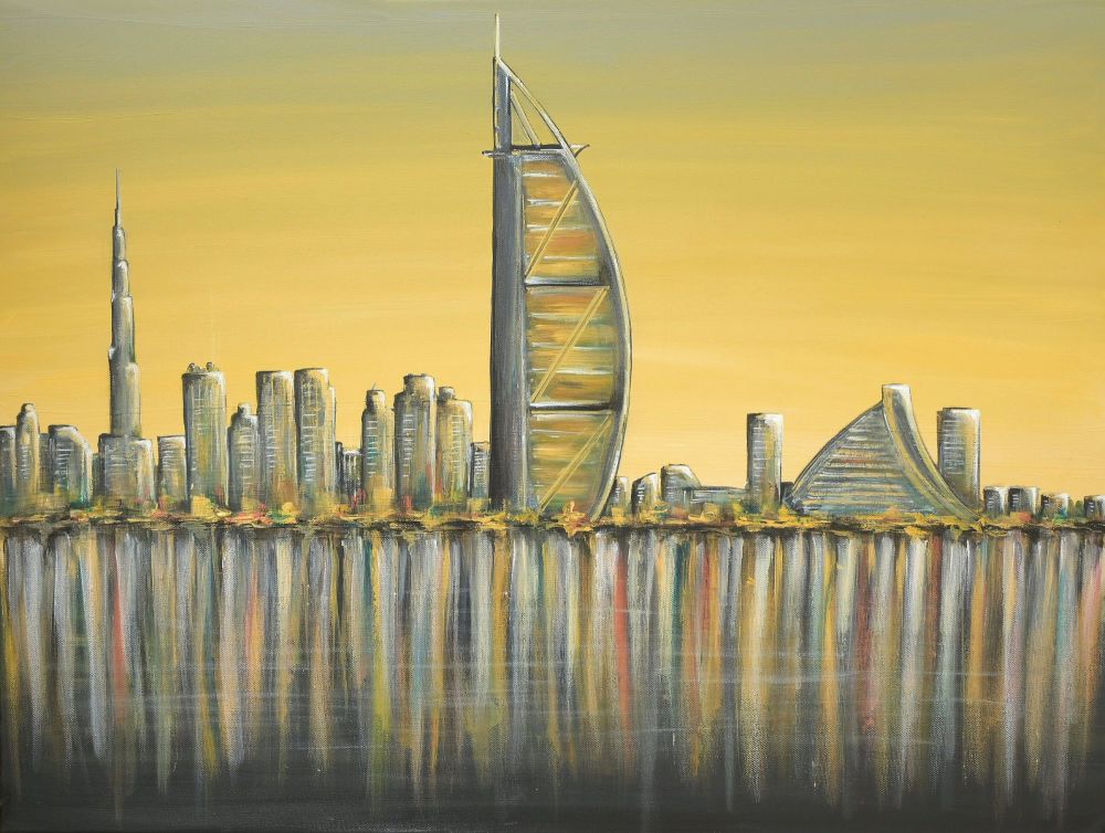 Burj Al Arab ORIGINAL ART WORK